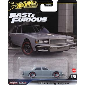 Carro fundido Hot Wheels Fast & Furious 1:64 para colecionadores