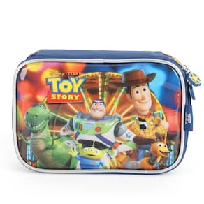Estojo Box Escolar Infantil Toy Story Woody Disney Verde