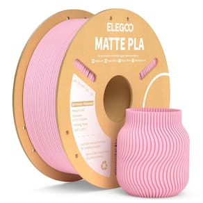 Filamento para impressora 3D ELEGOO Matte PLA Sakura Pink 1 kg 1,75 mm