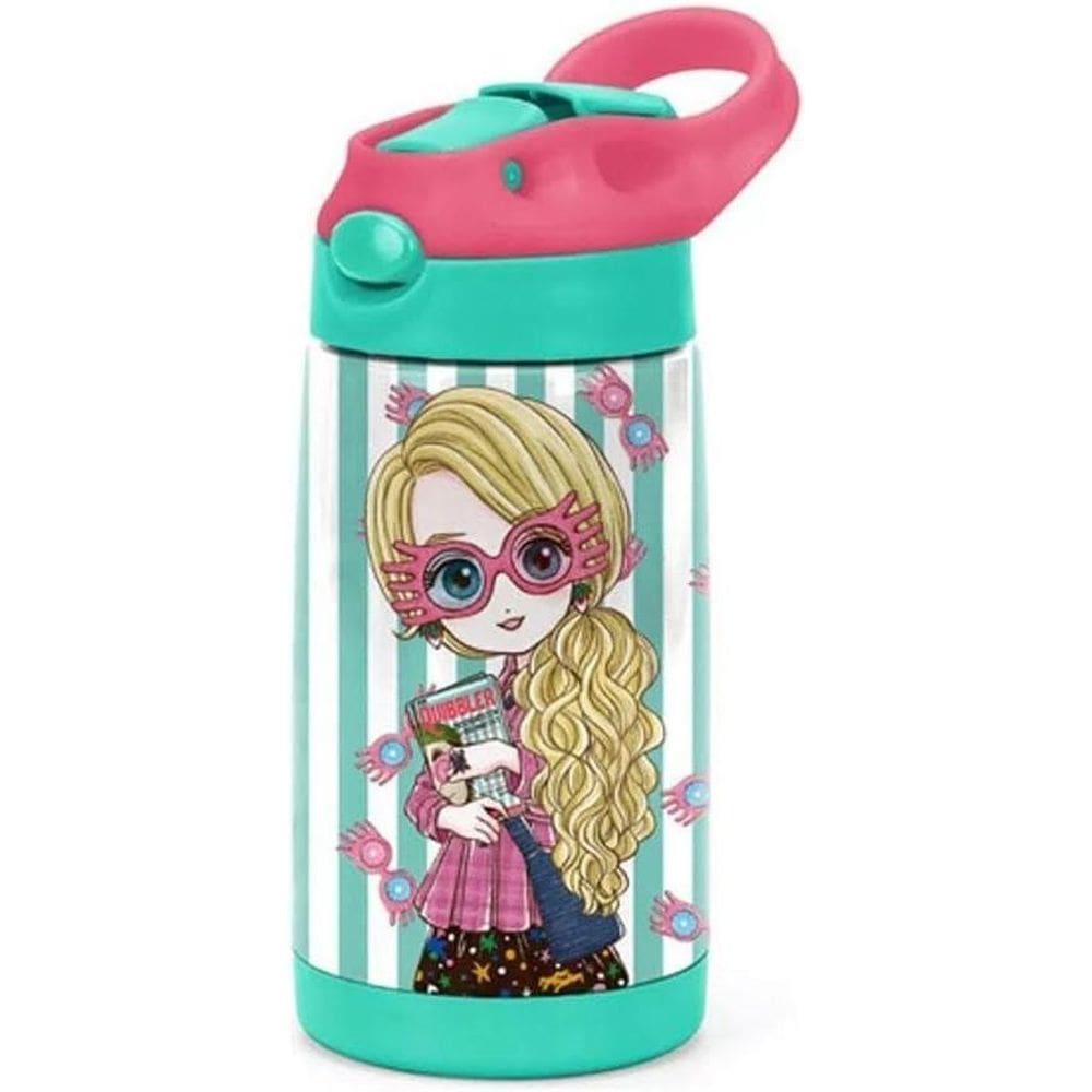 Garrafa De Aluminio 500Ml Harry Potter Verde - Luxcel