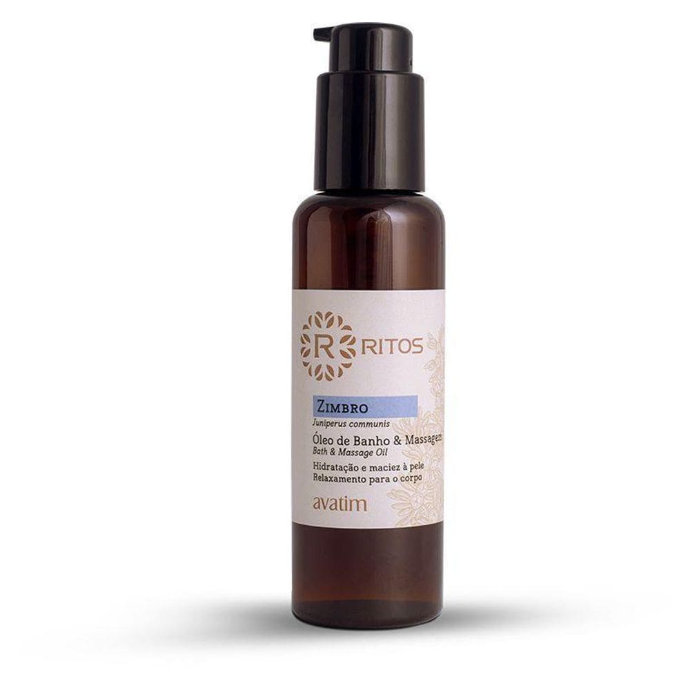 Óleo De Banho E Massagem Zimbro 120 Ml - Ritos