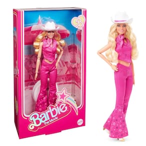 Boneca colecionável Barbie The Movie Margot Robbie Pink Outfit