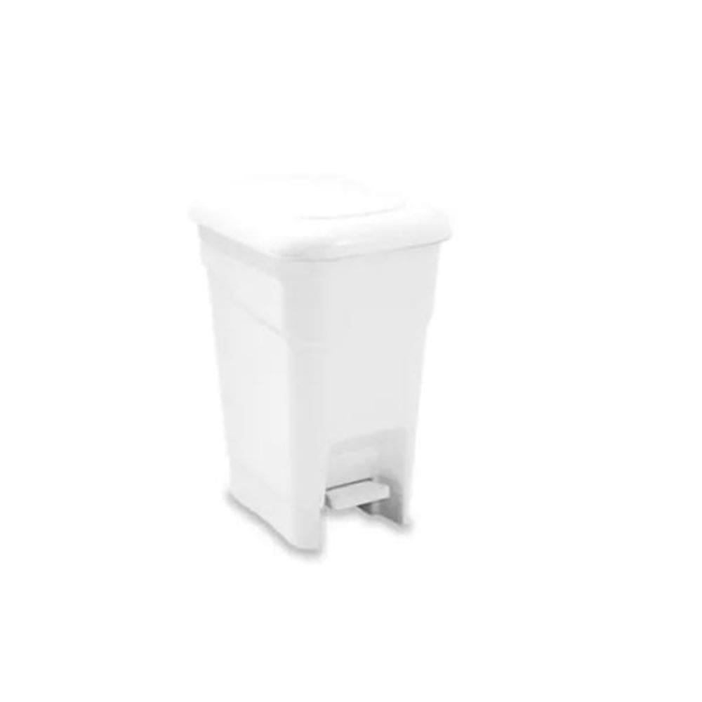 Lixeira Com Pedal 20 Litros Branca