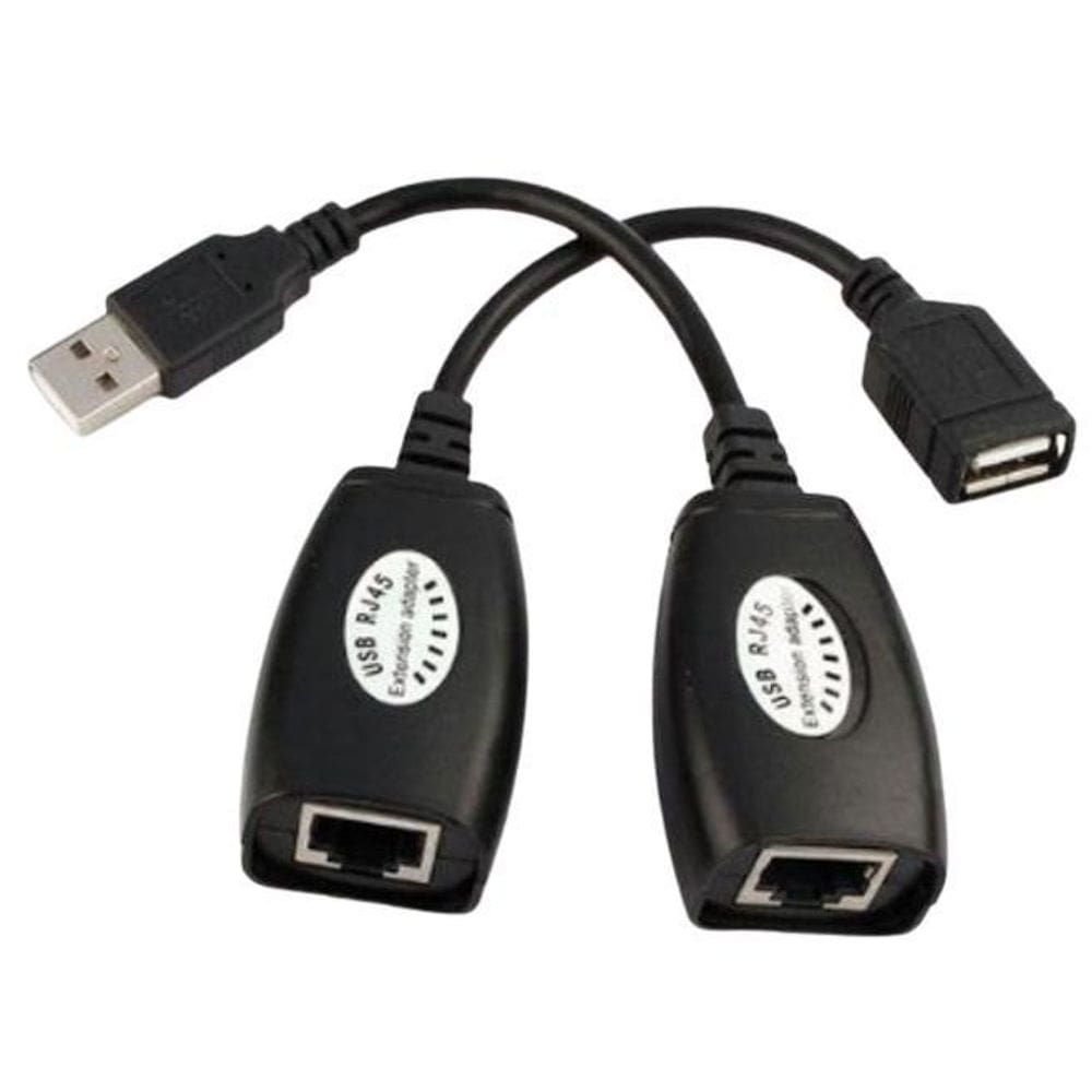 Adaptador Usb Rj45 Feasso Até 45 Metros - Fca-90