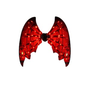 Asas Fantasia para Festas com Led e Música - Dragão