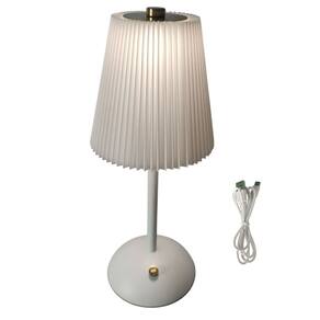 Luminaria Abajur de Mesa Led 3 Tons Bateria Recarregavel USB Cabeceira Quarto Sala Recepçao Escritorio Iluminaçao Decoraçao Versatil