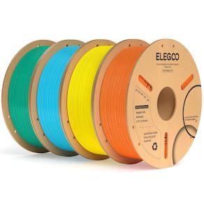 Pacote de filamento de impressora 3D ELEGOO PLA Plus de 1,75 mm e 4 kg