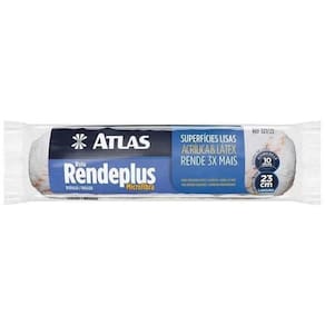 Rolo Para Pintura Rendeplus Lã Microfibra Atlas 327/23