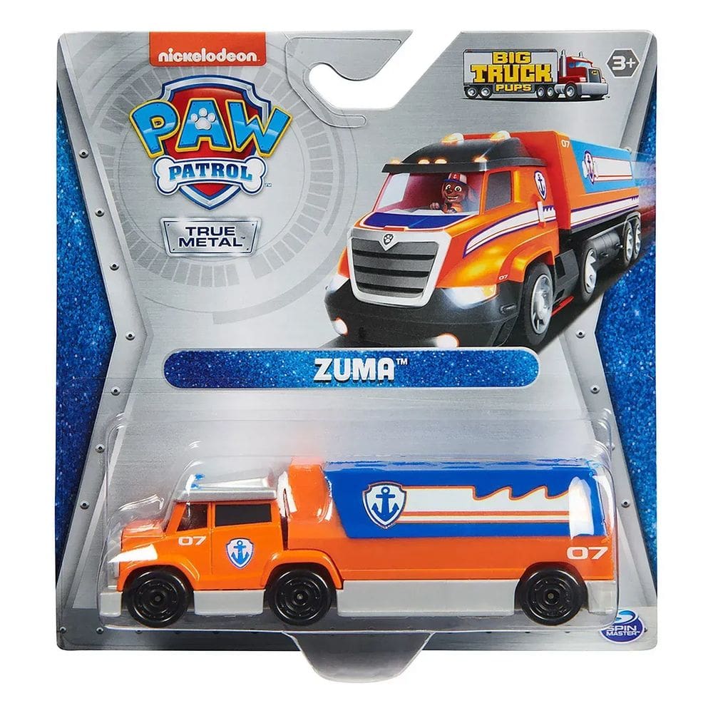 Carrinho - Patrulha canina True Metal - Zuma MATTEL