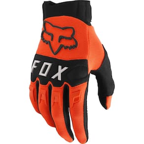 Luva de motocross Fox Racing DIRTPAW para homens laranja fluorescente