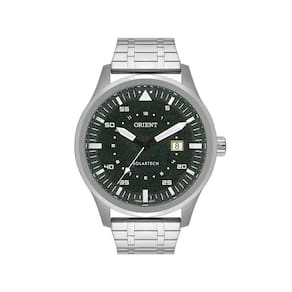 Relógio Orient Masculino Solartech Fundo Verde Mbss1487E1Sx