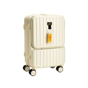 Mala De Viagem Off White Com Adesivos