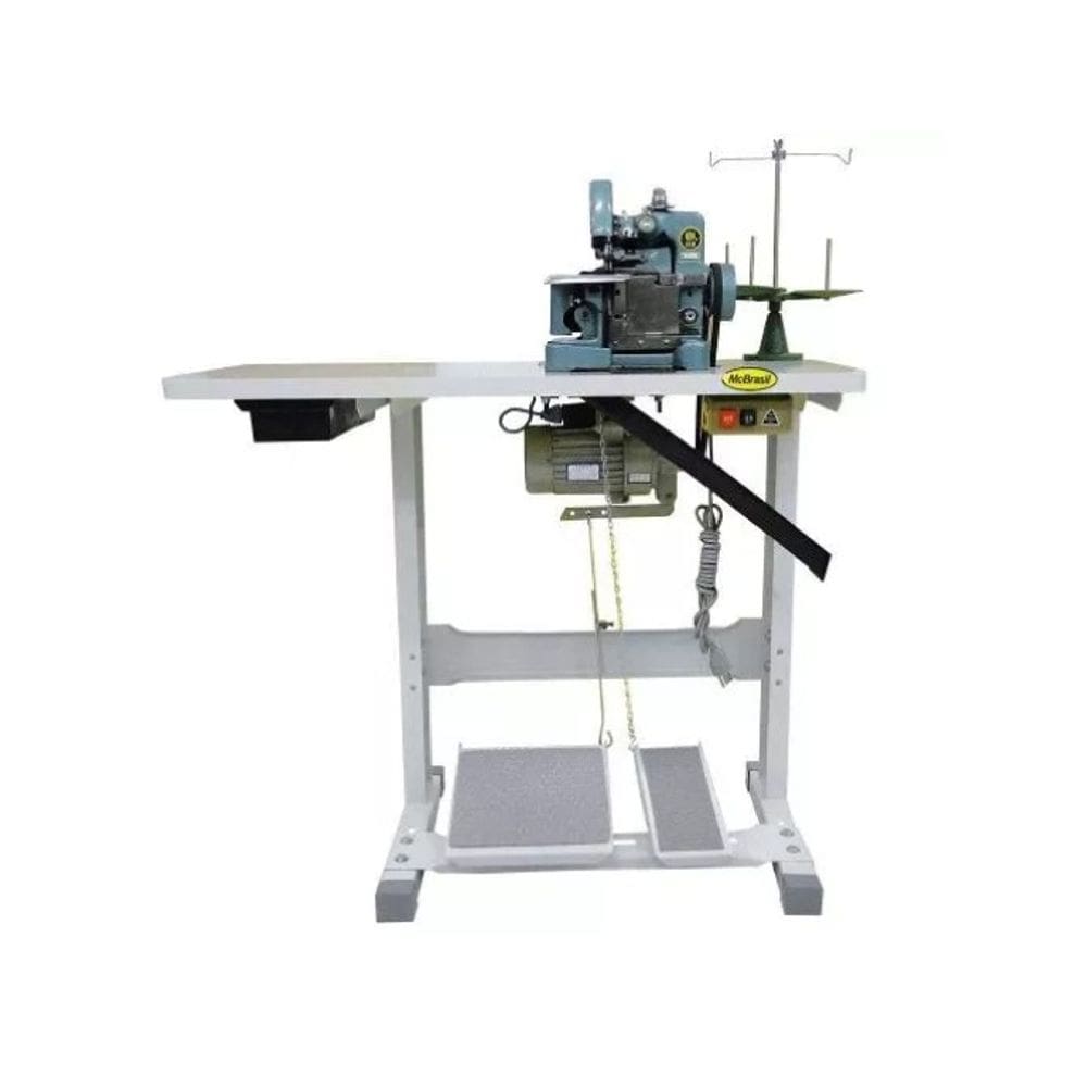 Overloque Butterfly Com Bancada E Motor Silencioso