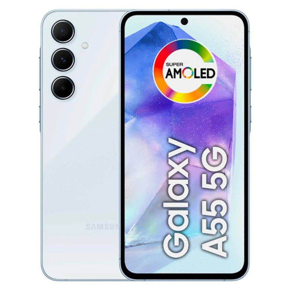 Smartphone Samsung Galaxy A55 5G 256GB Tela 6.6 Câmera 50MP Selfie 32MP Android 14