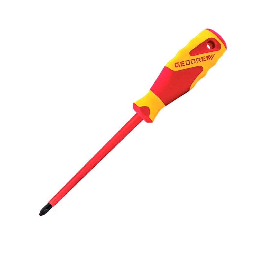 Chave de Fenda Cruzada "Phillips" VDE 2160 M1,6 - M2 - Gedore 091797