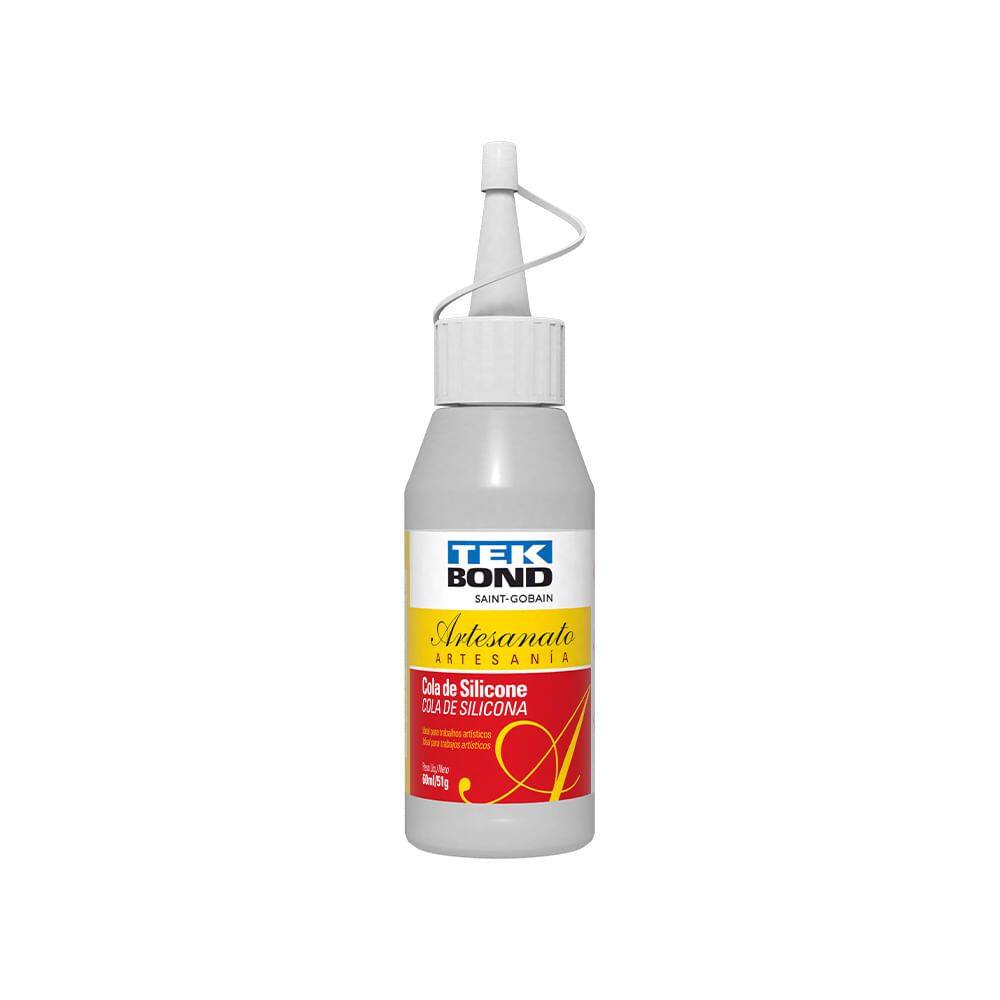 Cola de Silicone Líquida Artesanato Tek Bond 60ml