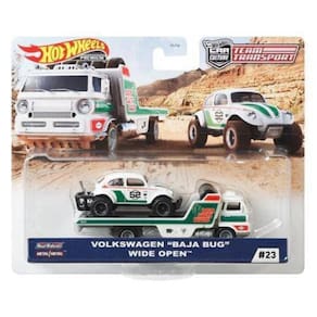 Brinquedo Hot Wheels Volkswagen Team Transport Baja Bug Wide Open