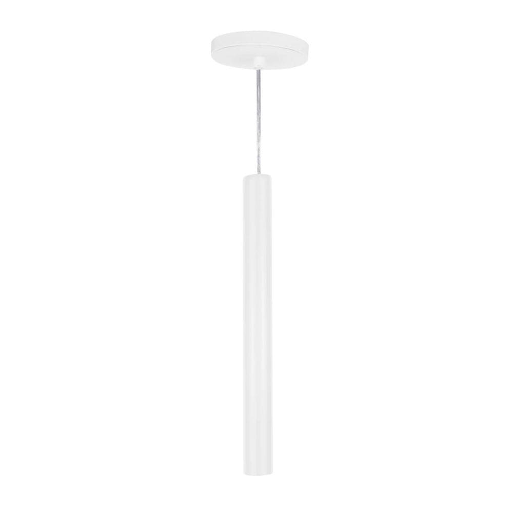 Pendente Tubo Palito 45cm - Branco