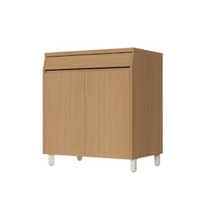 Balcão com Tampo 80cm 2 Portas 1 Gavetas 100 MDF Simone Mendes Nesher