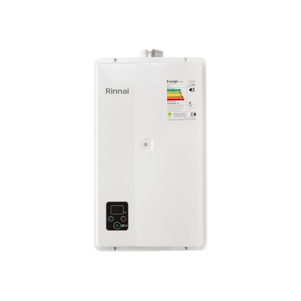 Aquecedor Rinnai E33 Branco  33 Litros  Glp