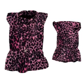 Roupa De Inverno Para Cães E Gatos - Vestido Lilás G