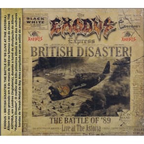 Cd Exodus British Disaster! The Battle of `89 (Live Acrilico