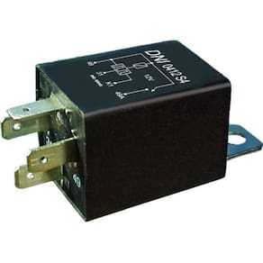 Rele Pisca C/Suporte 4 Saidas 12V-Dni0412S4