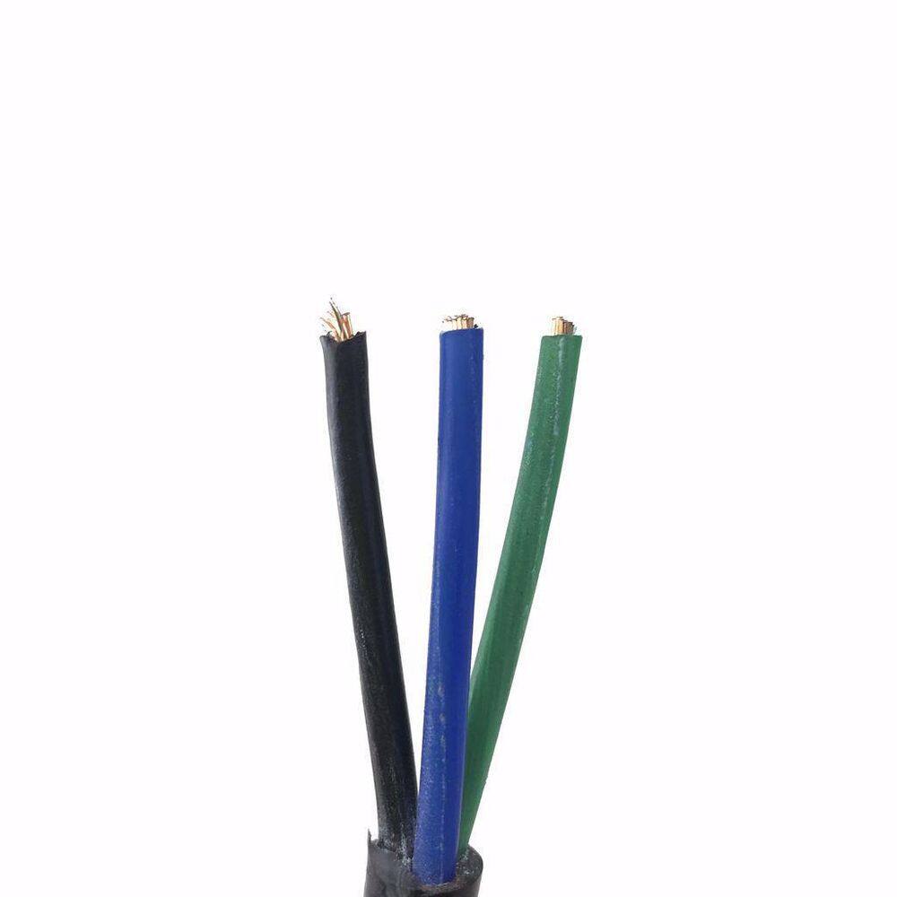Kit 20 Metros Cabo Flexivel Tipo Pp 3 X 2,5 Mm 1Kv Preto