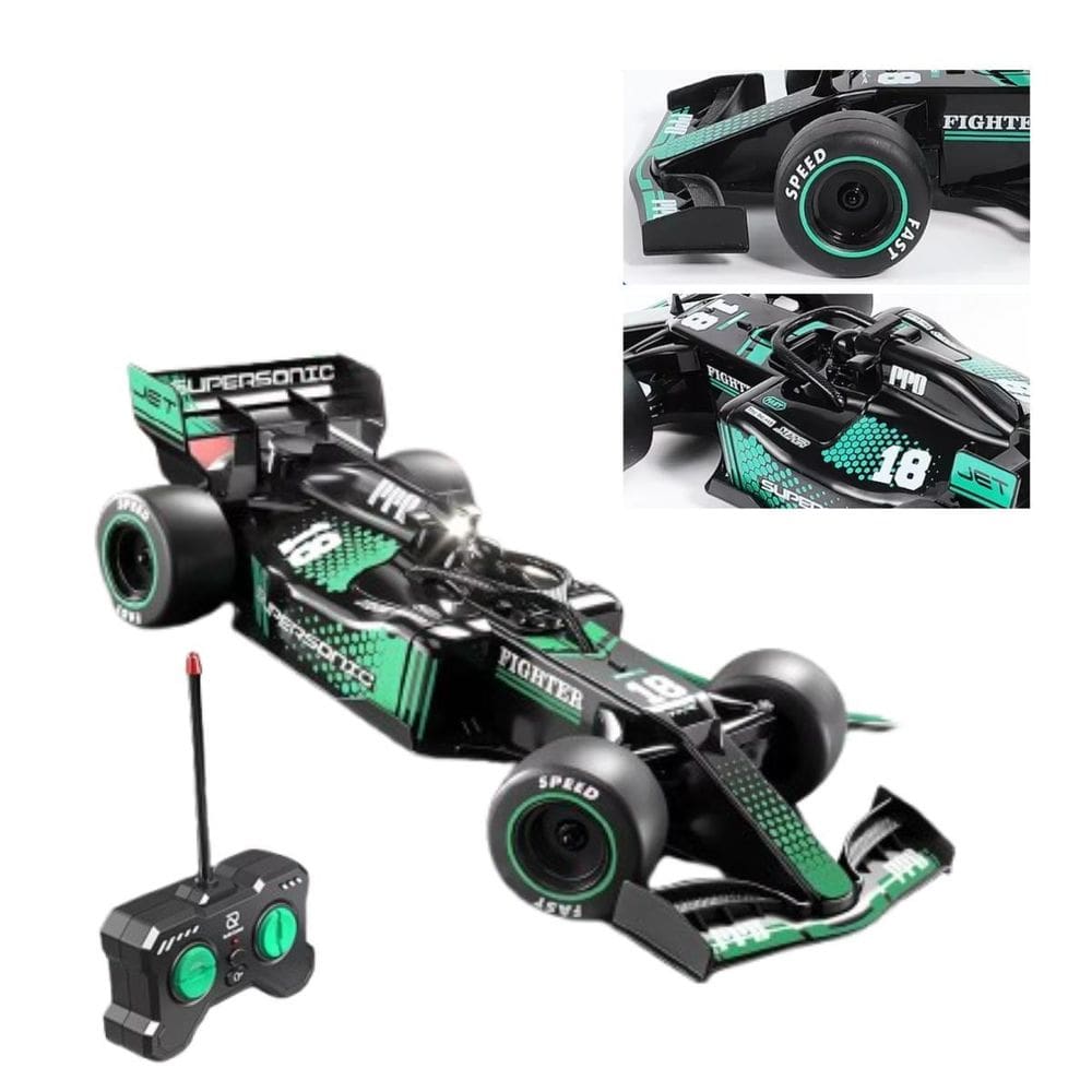 Carro Formula 1 Controle Remoto Fumaça E Spray Dágua