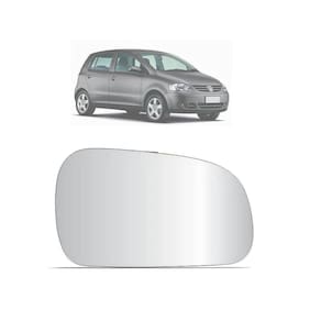 Vidro Retrovisor Com Base Fox 11/ Jetta 12/ Polo 12/ Lado Es