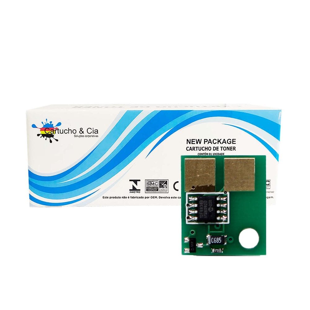 Chip Lexmark E220 | 12S0300 | E321 | E323 | 3.000 Páginas - Cartucho & Cia