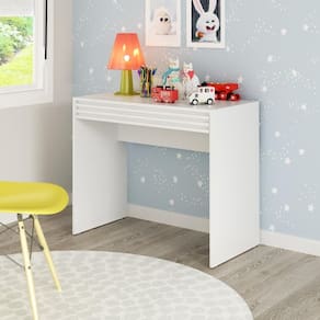 Mesa de Estudos Infantil 90x74,5x45cm Apollo Branco