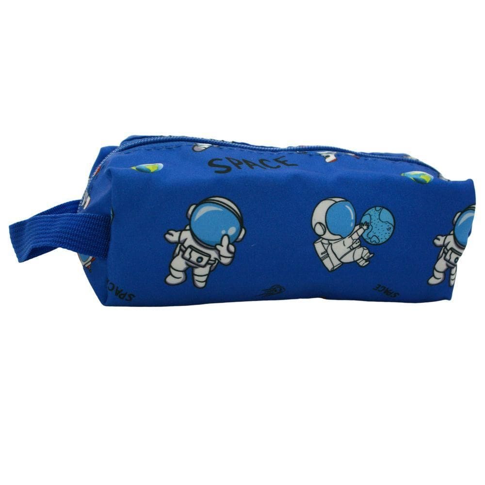 Estojo Slim Multiuso Astronauta N2403654 Azul - Quanhe