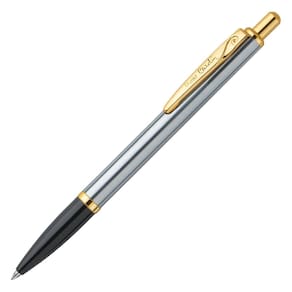 Caneta Esferográfica Pierre Cardin Infinity Aço C/Dourado