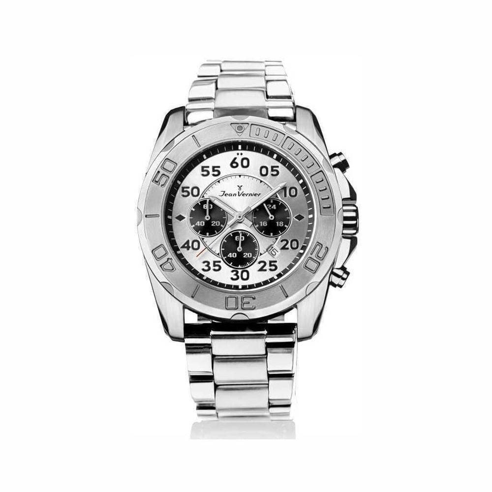Relógio Jean Vernier Branco Masculino - Jv06116-15P