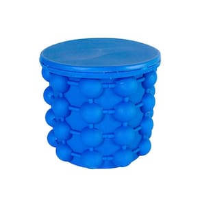 Balde de Gelo com 120 Gelos Silicone Térmico
