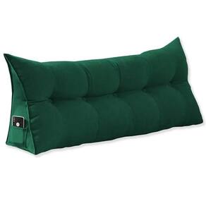 Almofada de Apoio para Cabeceira 160 cm Casal Queen Verde