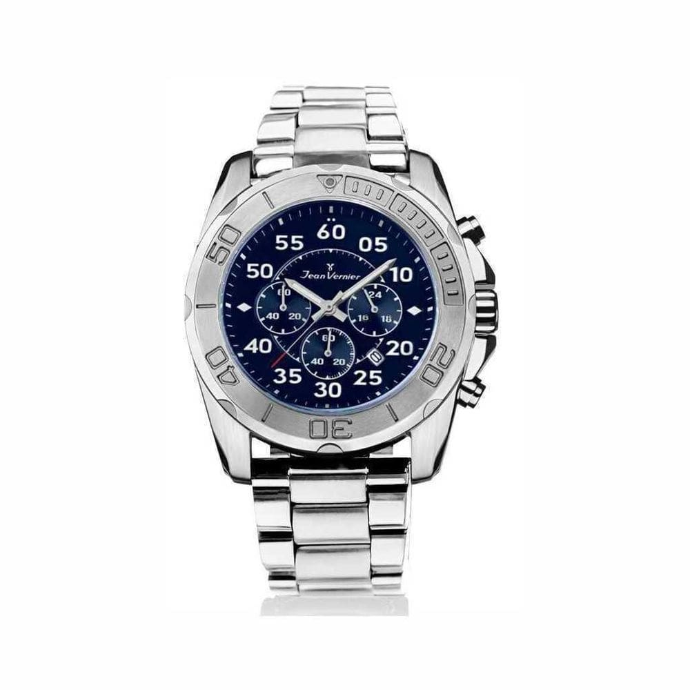 Relógio Jean Vernier Azul Masculino - Jv06116-15A