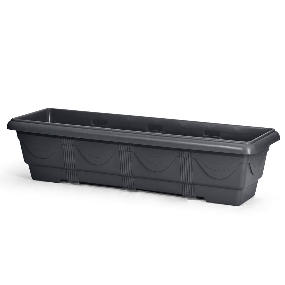 Jardineira Romano 50 (11,5L) Cor Preto NUTRIPLAN