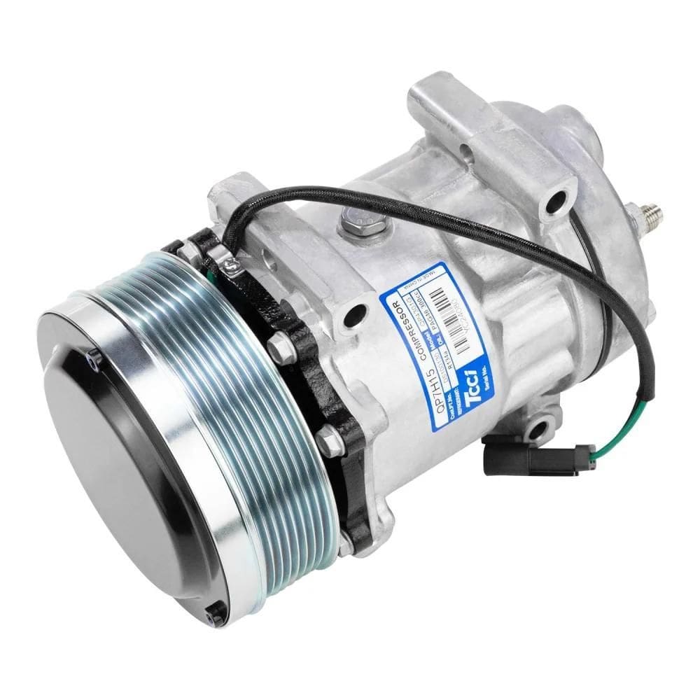 Compressor Ac Universal Sanden 7H15 8Pk 24V 4Fix Flex  Tcci