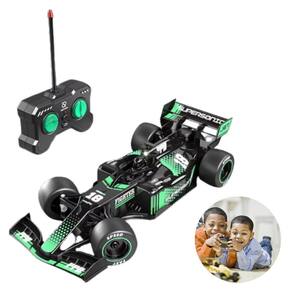Mini Carrinho F1 Controle Remoto Simula Fumaça E Led