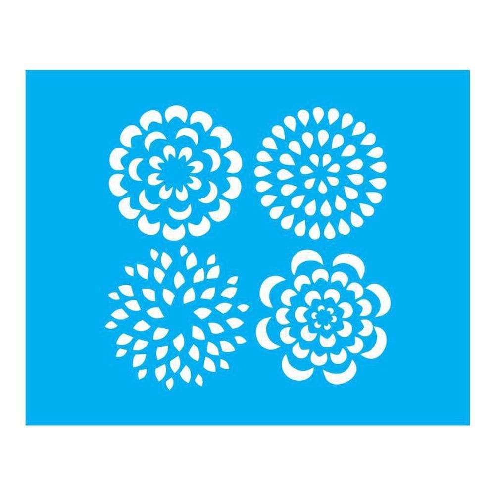 Stencil Tamako Mandalas - 20X25Cm - Ref B730