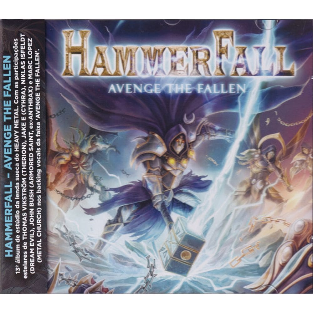 Cd HammerFall – Avenge The Fallen (Acrilico)