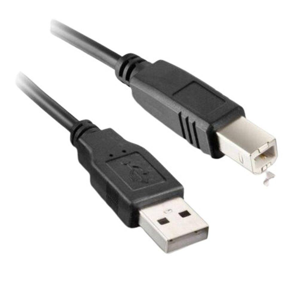 Cabo De Impressora Usb 2.0 Am + Bm Com 150Cm