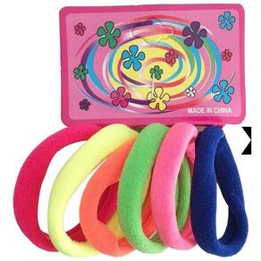 Kit 216 Elásticos Coloridos Xuxinha Para Cabelo Infantil