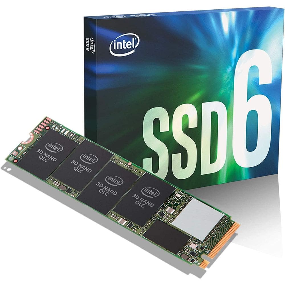 Ssd Intel 660P M.2 80Mm 2Tb 1800Mbs De Leitura E Gravação