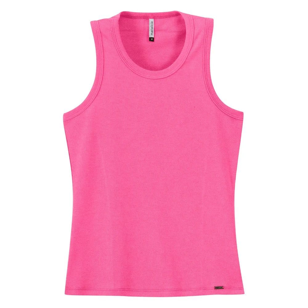 Regata Feminina Malha Canelada Marialicia Ref. 52257