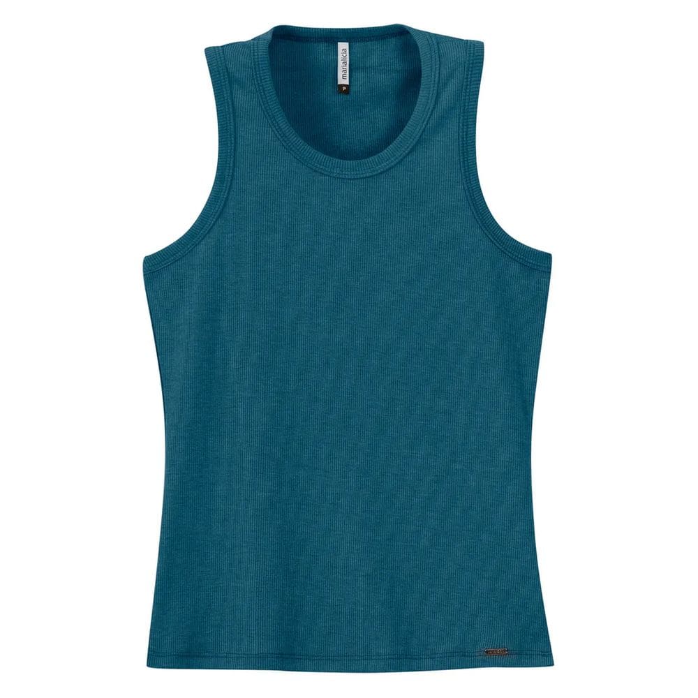 Regata Feminina Malha Canelada Marialicia Ref. 52257
