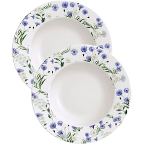 Kit Jogo Prato Raso Jantar 8 Pessoas 8Pçs Ana Alice 27,5cm
