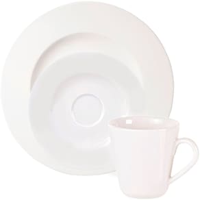 Kit Jogo Café Lanche 12Peças 6 Pessoas Aba Larga Tramontina